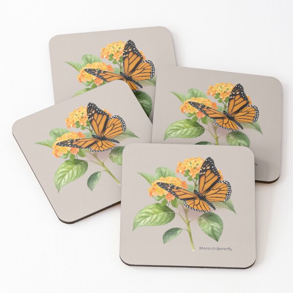 Item preview, Monarch butterfly on a Blooming Butterfly Milkweed Plant  designed and sold by Rockyctees.