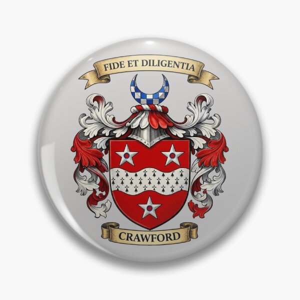 Item preview, The Crawford Family Coat of Arms designed and sold by BagTown Clans.