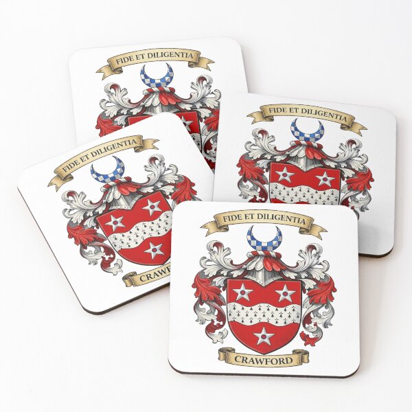 Item preview, The Crawford Family Coat of Arms designed and sold by BagTown Clans.