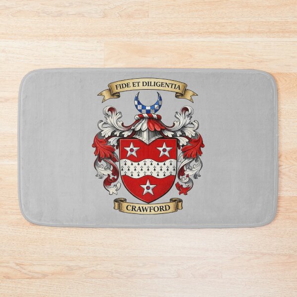 Item preview, The Crawford Family Coat of Arms designed and sold by BagTown Clans.