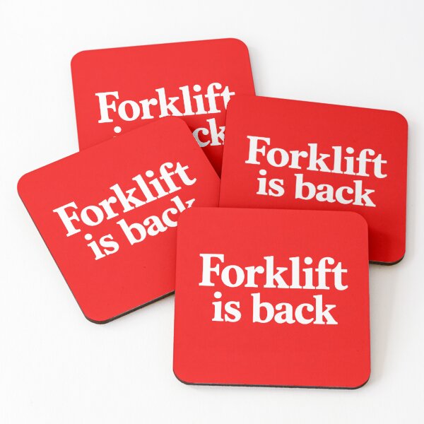 Item preview, Forklift Is Back designed and sold by RetroNibylander.