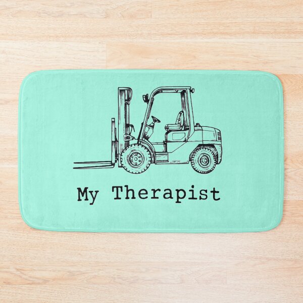 Item preview, Forklift Is My Therapist designed and sold by RetroNibylander.