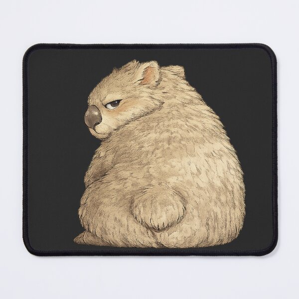Item preview, Not Now Grumpy Wombat – Funny Low Energy Animal Design designed and sold by HoloInverse.
