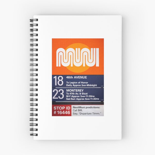 Item preview, SF Muni bus stop. 18, 23 lines designed and sold by StopRequest.