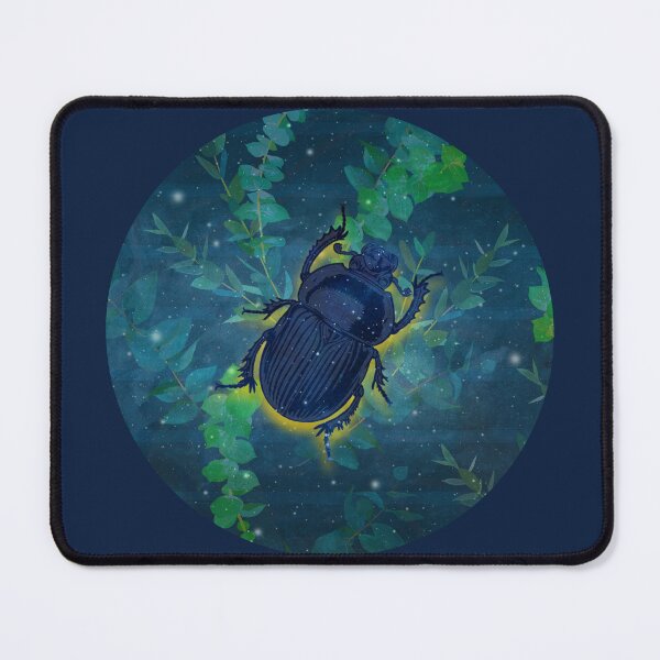 Item preview, Celestial Beetle Eucalyptus Cosmic Garden Design designed and sold by 3DDesignSpot.