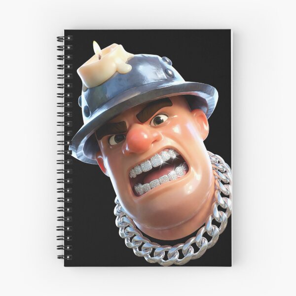 Item preview, Clash Royale The Miner 3D Art designed and sold by Drip stamp.