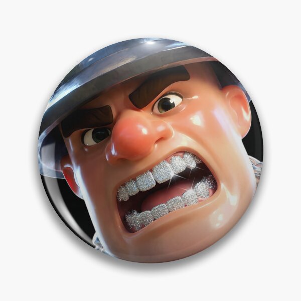 Item preview, Clash Royale The Miner 3D Art designed and sold by Drip stamp.