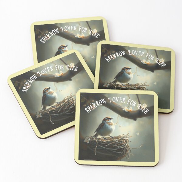 Item preview, Sparrow Lover for Life Sparrows designed and sold by Sachie's Studio.