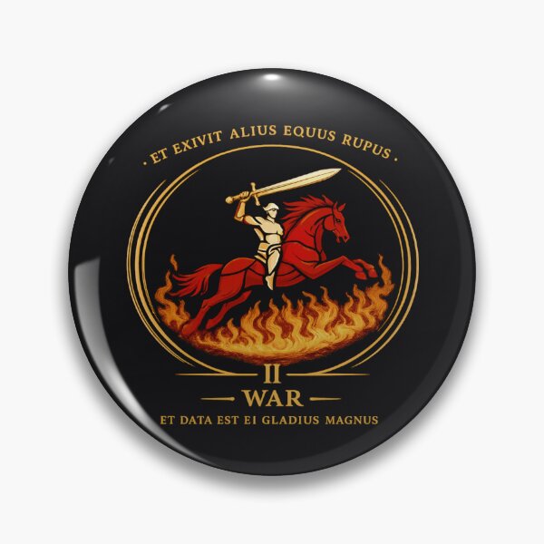 Item preview, Second Seal: War (Equus Rufus) designed and sold by Sanctum Icons.