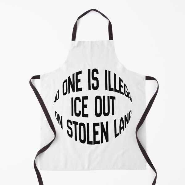 Item preview, ICE OUT - NO ONE IS ILLEGAL. US ANTI FASCISTS UNITE PEACE WORLDWIDE designed and sold by Cosmic Collective Print.