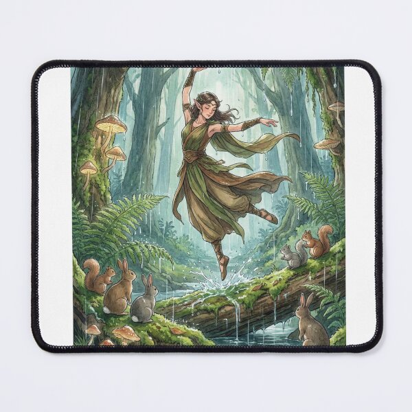 Item preview, Elven Dance in the Enchanted Forest designed and sold by EpicMerchRealm.