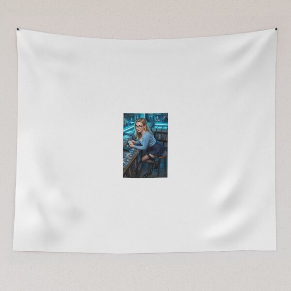 Item preview, ilya azure blonde librarian in blue and navy designed and sold by CathryneDelamort.