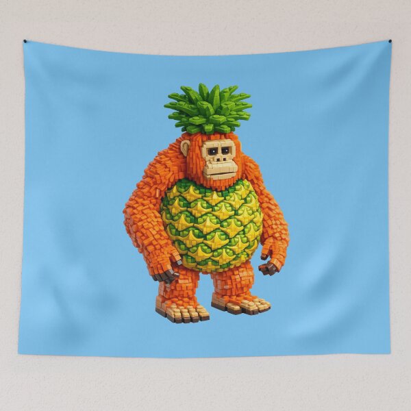 Item preview, Orangutini Ananasini - Lego Style designed and sold by The Art by Rossouw.