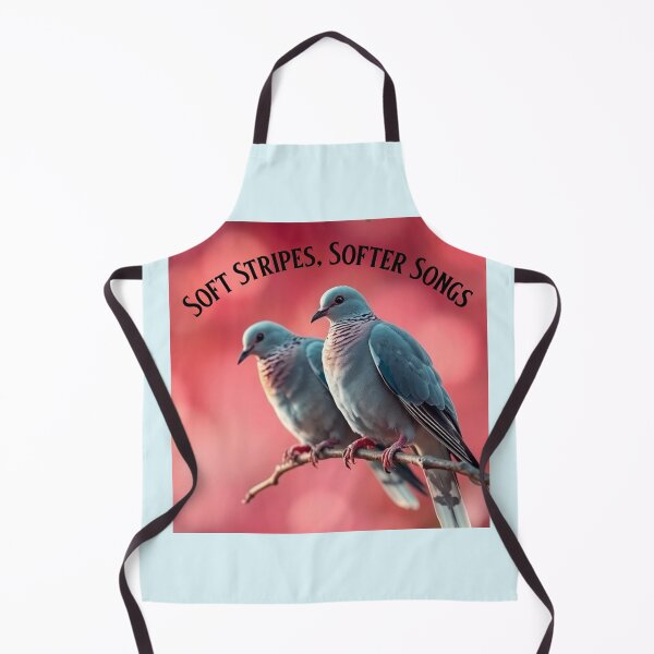 Item preview, Soft Stripes, Softer Songs Zebra Dove designed and sold by Sachie's Studio.