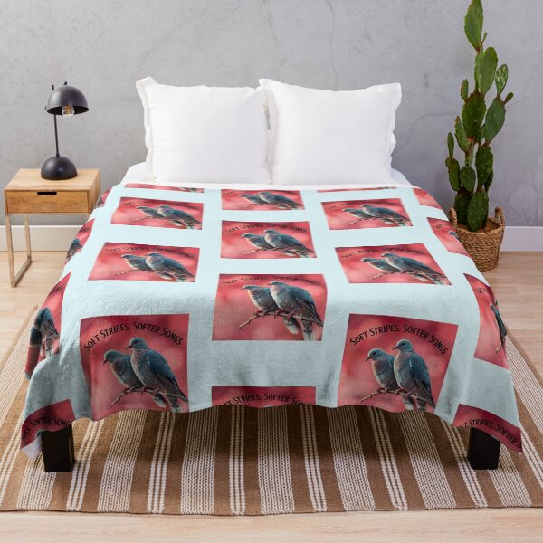 Item preview, Soft Stripes, Softer Songs Zebra Dove designed and sold by Sachie's Studio.