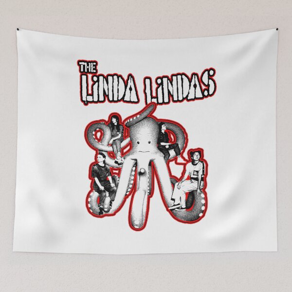 Item preview, Red Line Octopus Band Pop Punk designed and sold by KirinStudio.