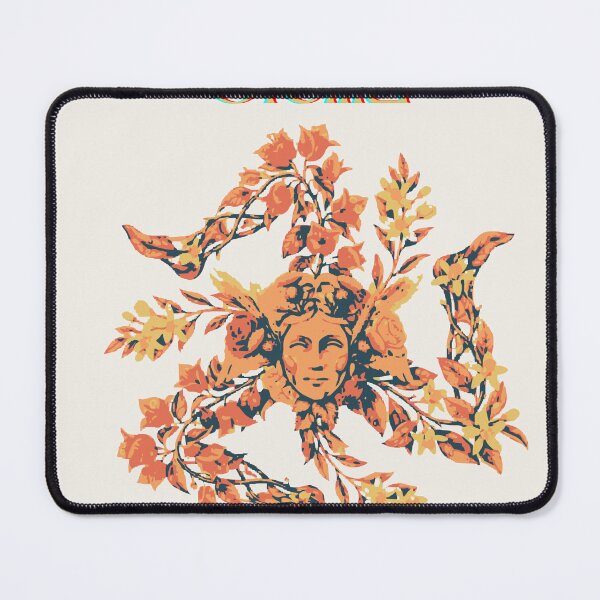 Item preview, Trinacria Sicilia + Vintage Mediterranean Floral Medusa designed and sold by Studioremida.