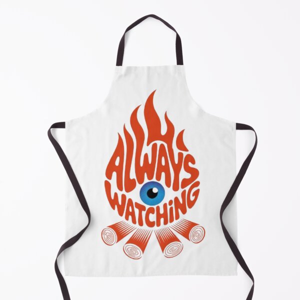 Item preview, Always Watching – Dark Streetwear Typography Statement Design designed and sold by NewUSShop.