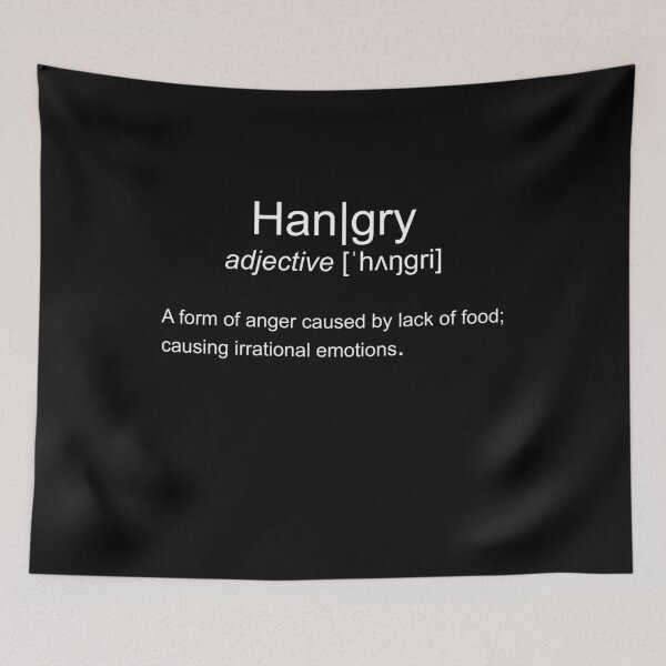 Item preview, Definition Hangry Dictionary designed and sold by kailukask.