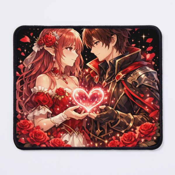 Item preview, Magical Valentine Heart – Fantasy Anime Couple Love Energy designed and sold by CutePearlStudio.