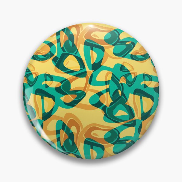 Item preview, Abstraction modern multicolored turquoise yellow designed and sold by fuzzyfox.