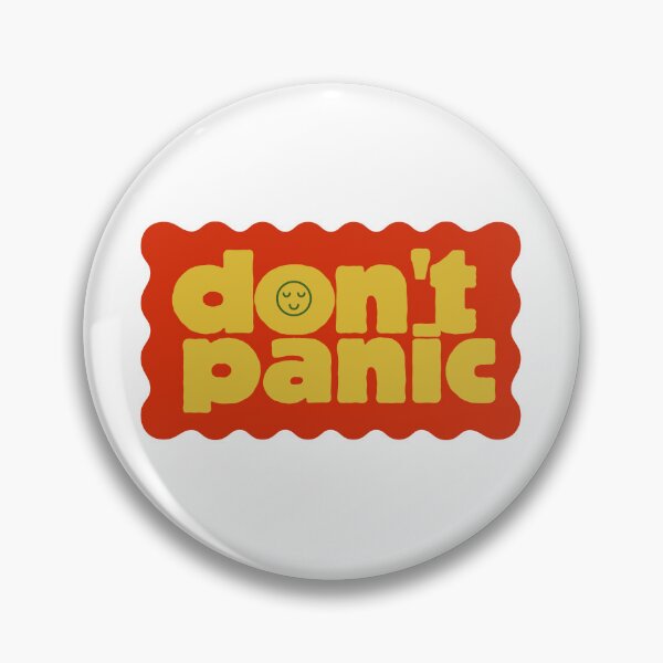Item preview, Don't Panic designed and sold by Ungovernable Designs.