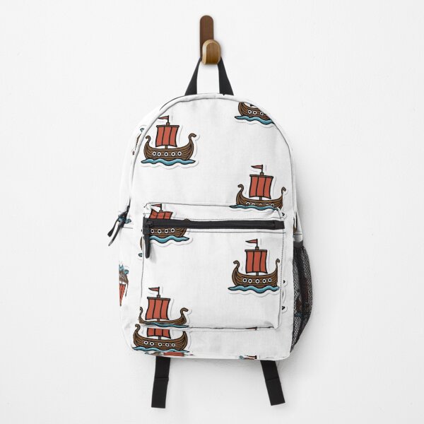 Item preview, Scandinavian Longship Collage Nordic Explorer Aesthetic designed and sold by sloophloop77.
