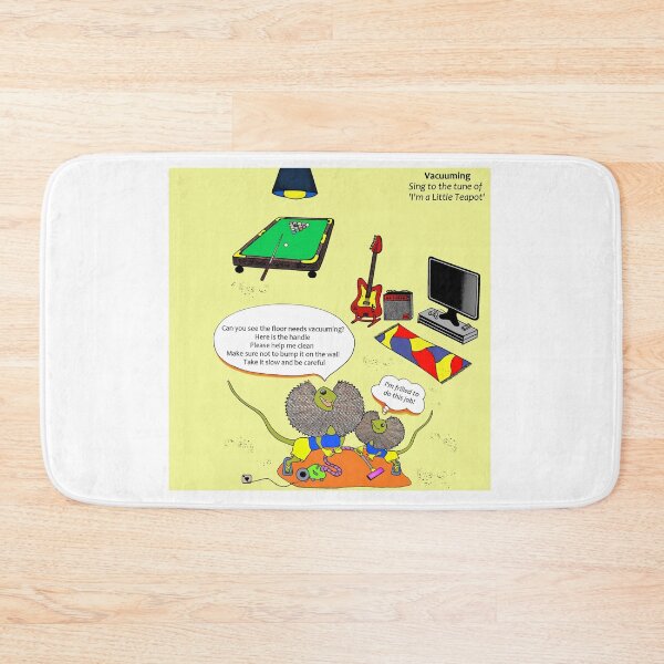 Item preview, Vacuuming - I'm a Little Teapot designed and sold by tuneinwithamy.