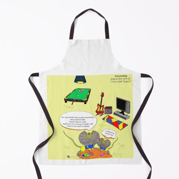 Item preview, Vacuuming - I'm a Little Teapot designed and sold by tuneinwithamy.