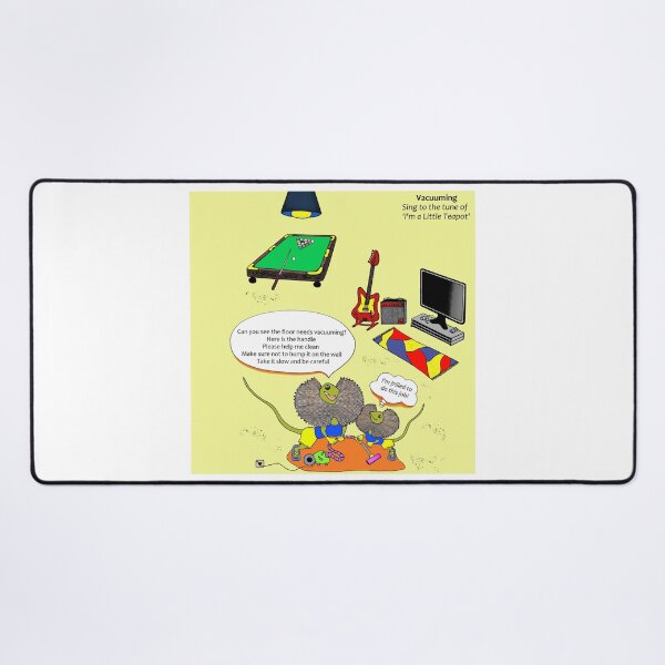 Item preview, Vacuuming - I'm a Little Teapot designed and sold by tuneinwithamy.