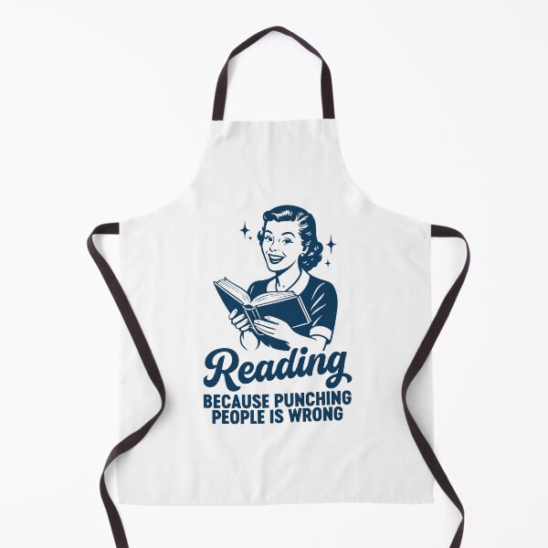 Item preview, Reading Because Punching People is Wrong designed and sold by gunaone-design.