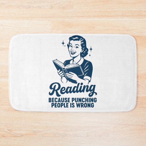 Item preview, Reading Because Punching People is Wrong designed and sold by gunaone-design.