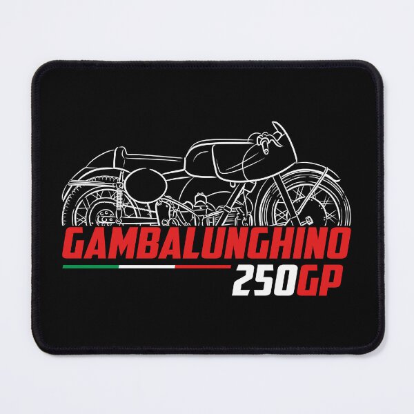 Item preview, Motorcycle Moto Gambalunghino 250 GP 1952, biker designed and sold by ThrottleArts.