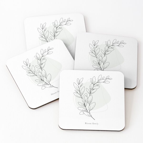 Item preview, Bloom Slowly – Minimalist Botanical Line Art designed and sold by Calm Earth Collective.