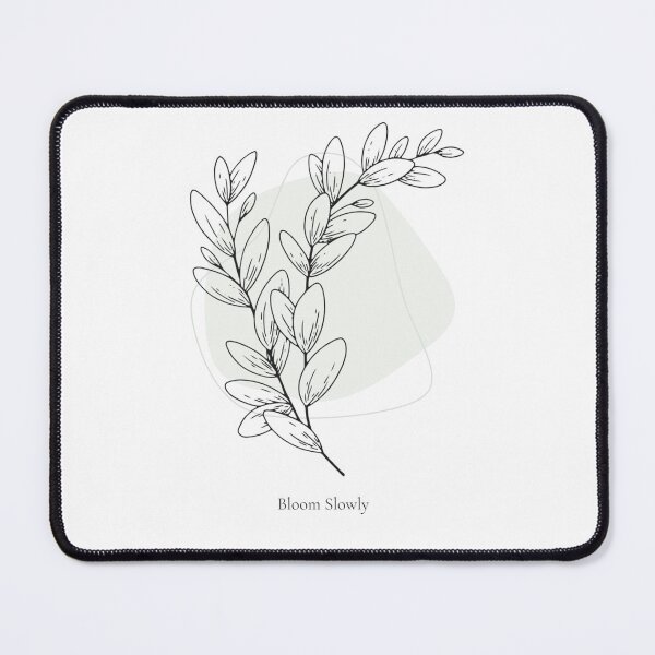 Item preview, Bloom Slowly – Minimalist Botanical Line Art designed and sold by Calm Earth Collective.