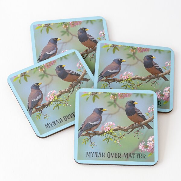 Item preview, Mynah Over Matter Mynah Birds designed and sold by Sachie's Studio.