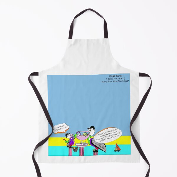 Item preview, Wash Dishes - Row, Row, Row Your Boat designed and sold by tuneinwithamy.