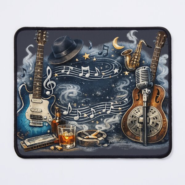 Item preview, Bluesy Night designed and sold by AudioTheory.
