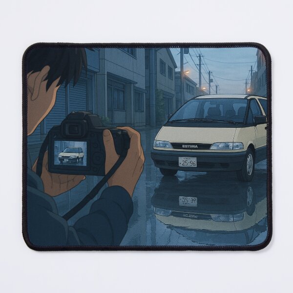 Item preview, Cinematic morning with Toyota Estima Tarago Previa reflections designed and sold by JDMInuDesigns.
