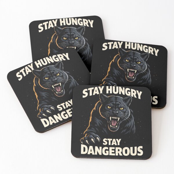 Item preview, Stay Hungry Stay Dangerous Traditional Panther Tattoo Streetwear – Gritty Old School Ink Graphic for Entrepreneurs & Hustle Culture Motivation designed and sold by SoulFlex.