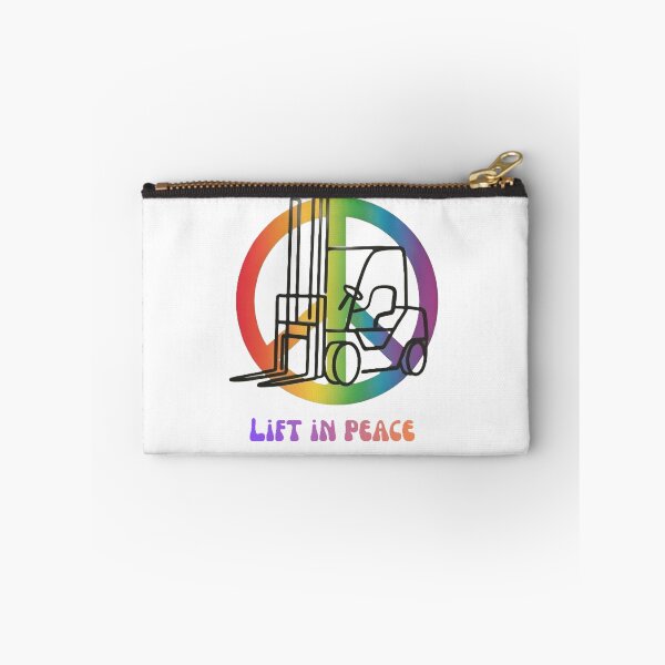 Artikelvorschau, Lift In Peace – Forklift Rainbow entworfen und verkauft von RetroNibylander.