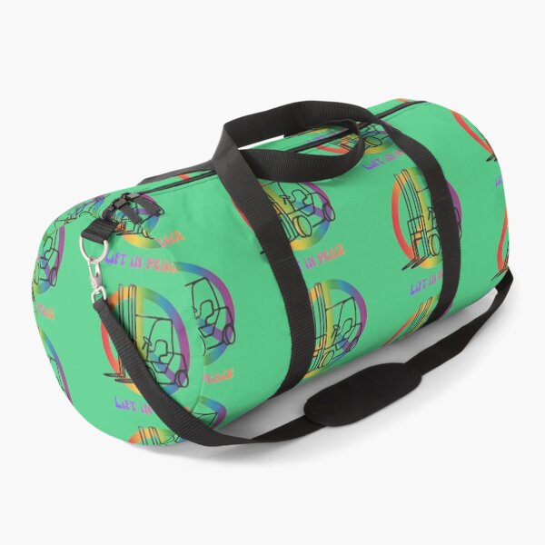 Item preview, Lift In Peace – Forklift Rainbow designed and sold by RetroNibylander.