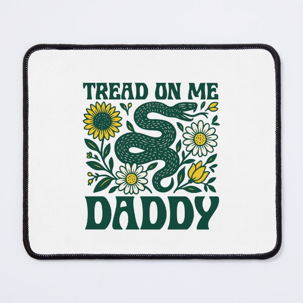 Item preview, Tread On Me Daddy Floral Snake designed and sold by gunaone-design.
