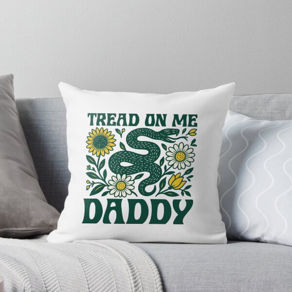 Item preview, Tread On Me Daddy Floral Snake designed and sold by gunaone-design.