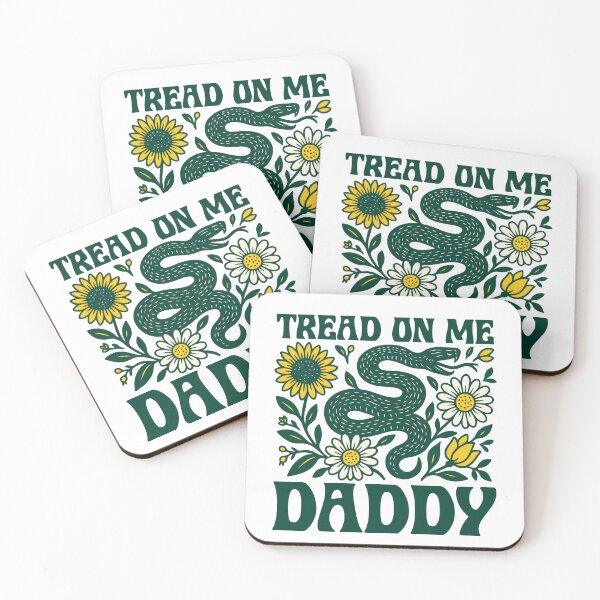 Item preview, Tread On Me Daddy Floral Snake designed and sold by gunaone-design.