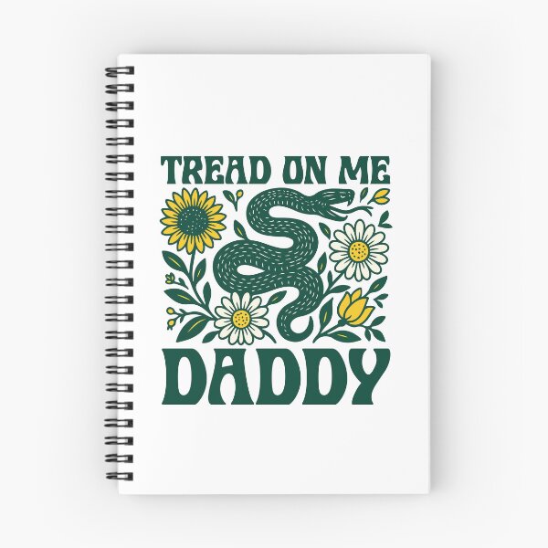 Item preview, Tread On Me Daddy Floral Snake designed and sold by gunaone-design.
