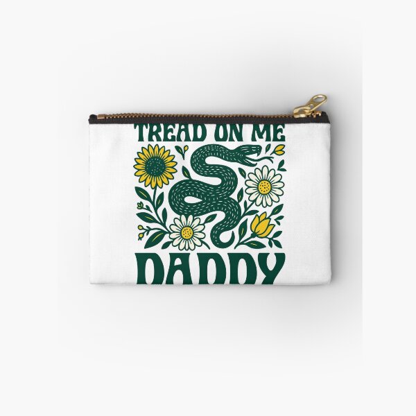 Item preview, Tread On Me Daddy Floral Snake designed and sold by gunaone-design.