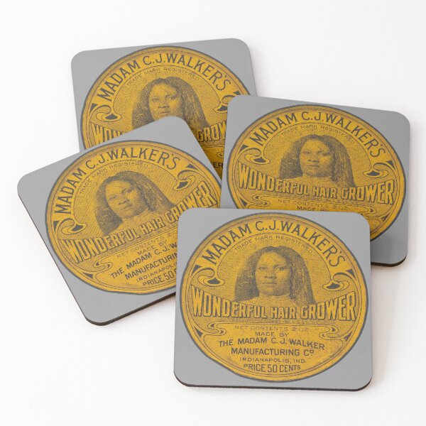 Item preview, Madam CJ Walker Wonderful Hair Grower Tin designed and sold by CasualChaos735.