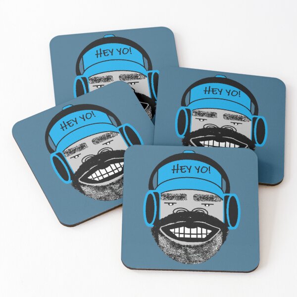 Item preview, The Original Hey Yo! Urban Character - Bearded Music Head designed and sold by Urban-InkStudio.