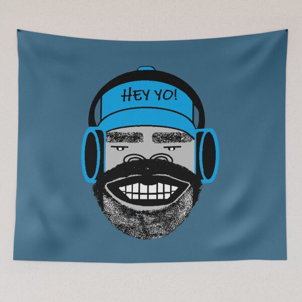 Item preview, The Original Hey Yo! Urban Character - Bearded Music Head designed and sold by Urban-InkStudio.